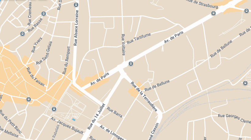 Carte – Le Chamois Ludik, 29 rue Alsace Lorraine, Niort