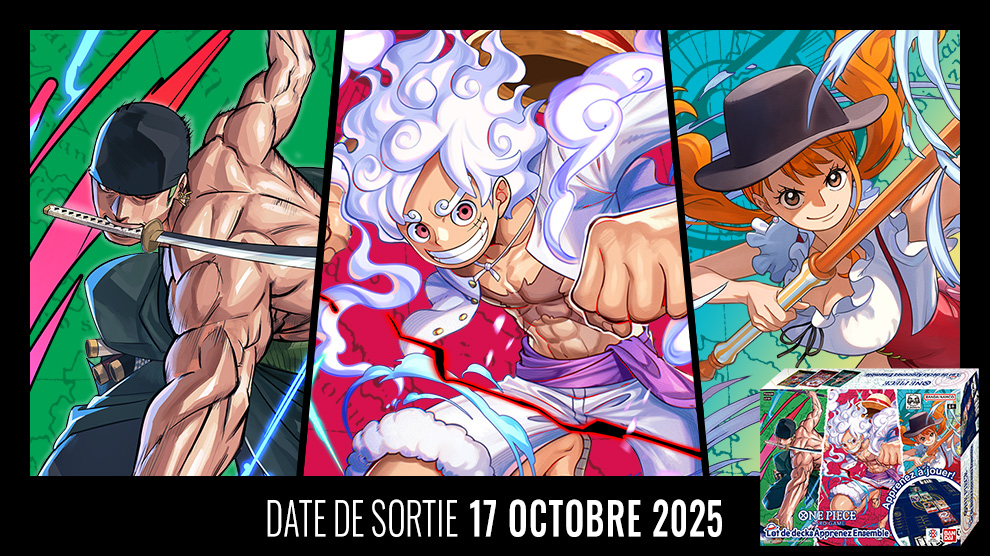 One Piece Card Game : Lot de decks Apprenez Ensemble